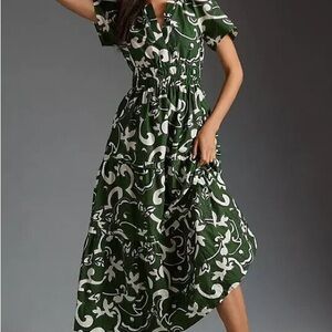 Anthropologie Hunter Paisley Somerset Maxi Dress